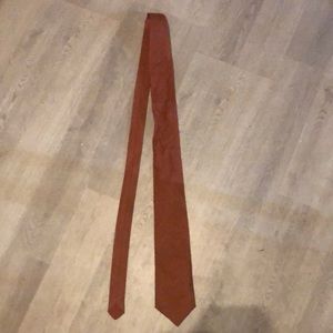 Rust colored tie